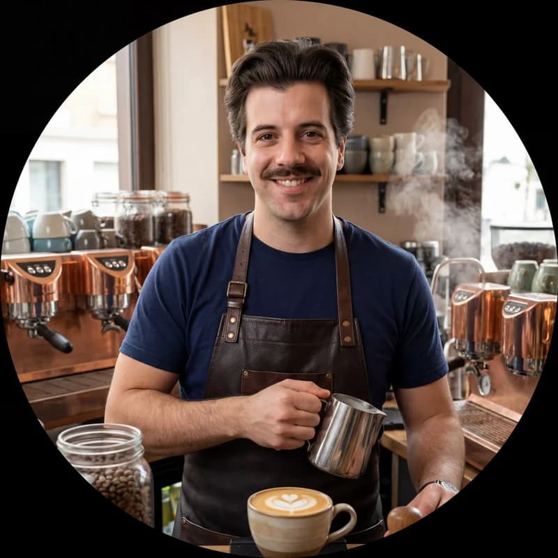 Gonçalo Diamond Vale, founder do Roam Coffee Bar