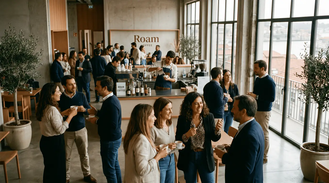 Coffee break para empresas no Porto