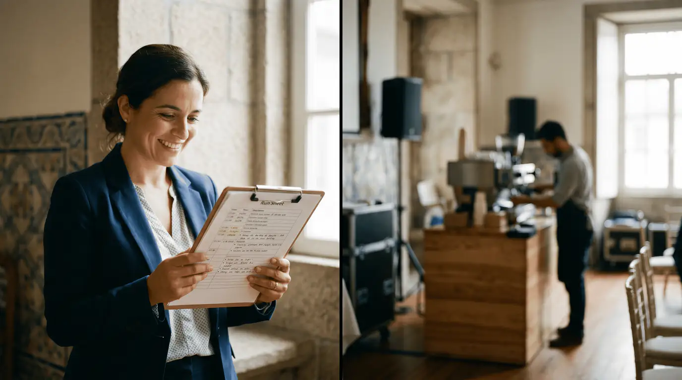 Como Organizar Coffee Break num Evento no Porto